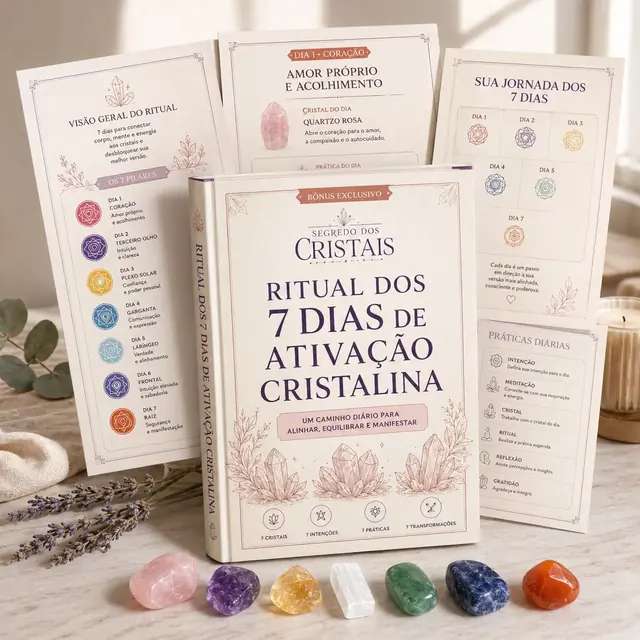 Bônus Ritual dos 7 Dias de Ativação Cristalina